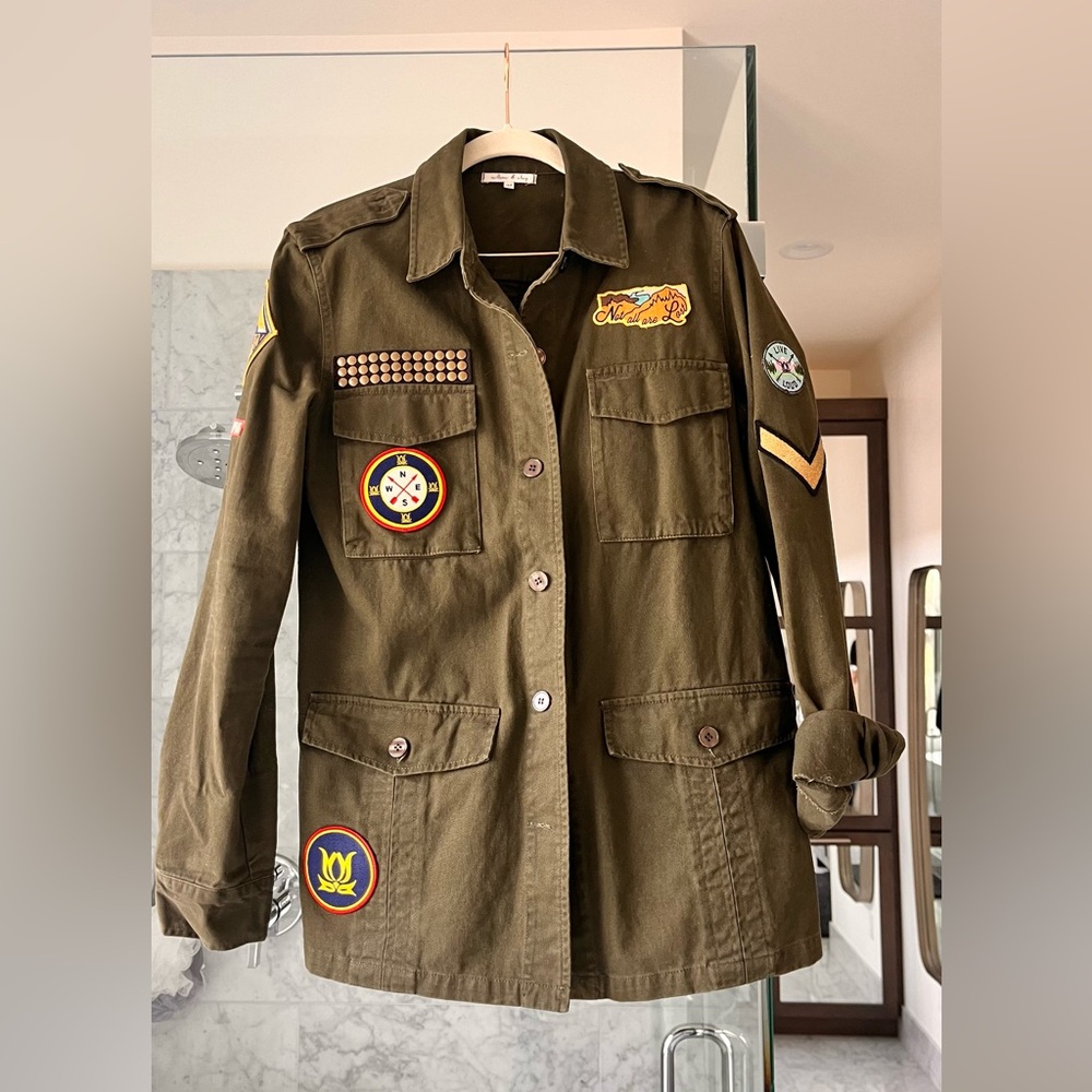Ladies army jacket